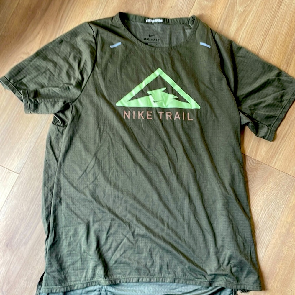 Nike Trail Dri Fit running tee, size Medium